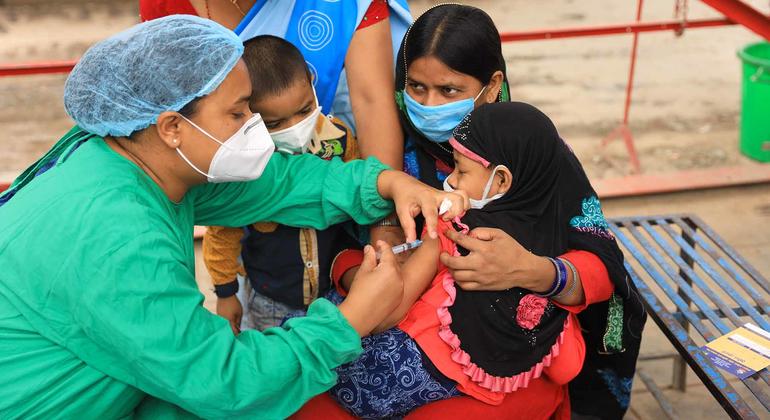COVID-19 fuels slowest rate of childhood vaccination in three decades, leaving millions at risk | UN News – SDGs
