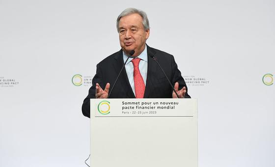Financial system must evolve in ‘giant leap towards global justice’: Guterres | UN News – Global perspective Human stories