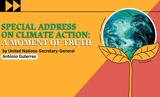 UPDATING LIVE: Guterres to lay out hard hitting truths on need for climate action | UN News – Global perspective Human stories