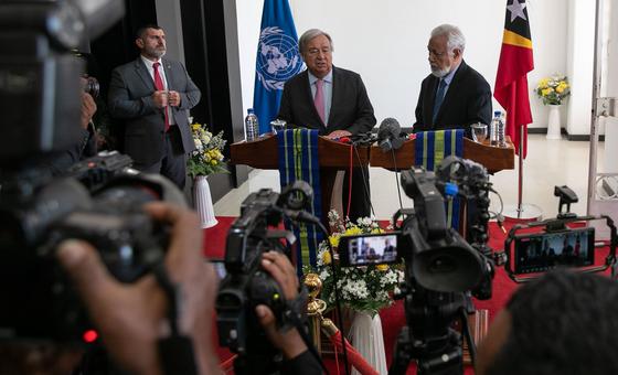 Guterres highlights Timor-Leste’s ‘growing international influence’ | UN News – Global perspective Human stories