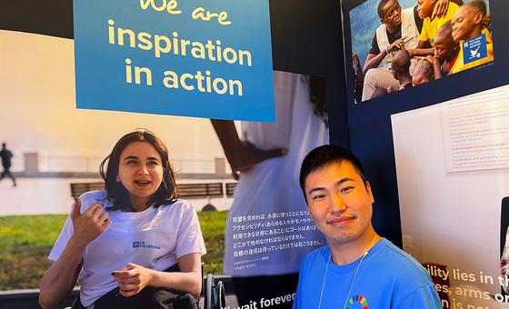 First Person: Japanese UN volunteer ‘motivated by the passion of others’ to support peace | UN News – Global perspective Human stories